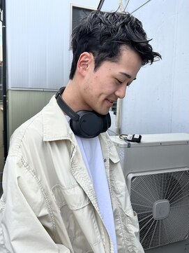 ベンジー オウン 代々木上原店(benji own) 爽やかスパイキーヘア アップバング ツーブロック