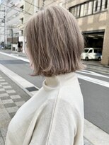 ヴィア 京都烏丸(Via)&nbsp;ハイトーン/ブロンドベージュ/グレージュ/ケアブリーチ/髪質改善