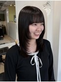 顔周りレイヤー/ダブルカラー/髪質改善/ケアブリーチ万代新潟駅