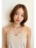 カノイ 銀座中央通り(KANOI) 【ナチュラル美人】大人かわいいロングボブ
