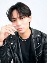 ロンドリメゾン 原宿(Lond re Maison.)&nbsp;men's/顔周り/ニュアンスパーマ/黒染め/韓国/ダウンパーマ