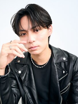 ロンドリメゾン 原宿(Lond re Maison.) men's/顔周り/ニュアンスパーマ/黒染め/韓国/ダウンパーマ