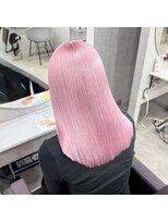 アン ブリーチ 大宮駅東口店(UN BLEACH) ブリーチ2回 ホワイトピンクカラー