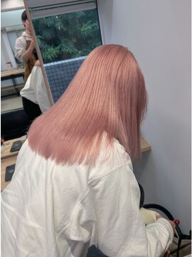 ロマリア ヒルズ 表参道 原宿(Lomalia HILLS) LomaliaHILLSダブルカラーケアブリーチペールピンク