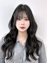 セブンルックス(7LOOKS) 【レイヤー】オフブラック×ロングヘア
