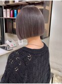 表参道/イメチェン/ピンクベージュ/アンブレラカラー/前髪/渋谷