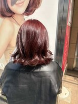 トゥーヘアー(too hair)&nbsp;ブリーチ無しダブルカラーベリーピンク