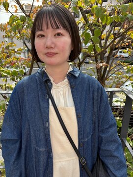 ツイギー 宮西店(TWiGGY) 抜け感のあるまとまるボブ