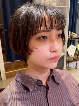 デュースヘア(DEUCE HAIR) レイヤーカットショートボブショートカット顔周りカット韓国30代