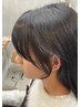 【高橋限定】"ふんわり前髪キープ"パーマ+カット ￥6,050→￥5,500