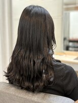 テーラヘアー 草加店(TELAHAIR)&nbsp;ロングボブオリーブカラー