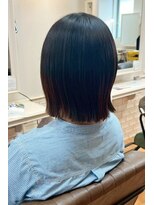 ナオシ トレス 富雄店(nao*c tres)&nbsp;切りっぱなしミニボブ【奈良市】