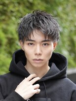 ベーア(Bar)&nbsp;短髪ハーフアップバングツーブロック刈り上げアクティブショート