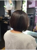 前下がりボブ