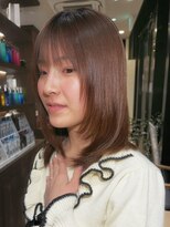 ジアン バイ ミルボン 西宮ガーデンズプラス(GIEN by milbon)&nbsp;ハッシュカット/グレージュ/デザインカラー/西宮北口