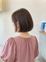 リノ 寺田町南口店(rino)&nbsp;韓国ムードのぷつっとボブ