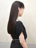 フレームプラス 天王寺あべの店(FRAME+) ナチュラルストレート×ココアラベンダー