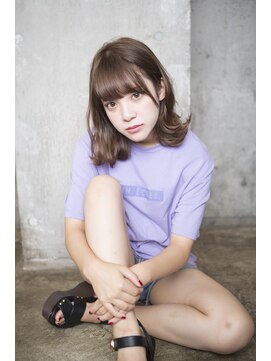 サロンドミルク 原宿(salon de MiLK) 【salon de MiLK 原宿】耳かけゆるふわアッシュミルクティ