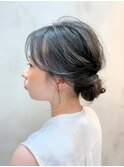 シンプルシニヨン