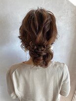 Belle BIANCA シニヨン/結婚式アレンジ/ヘアアレンジ by.orie
