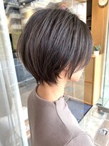 トリート 妙典店(TREAT)&nbsp;襟足少し長め丸みショートボブ＿TREAT妙典