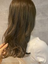 アンダーバーホワイト 芦屋店(_WHITE)&nbsp;透け感のあるアッシュベージュ