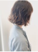 【morio熊本】ボブ×ナチュラルパーマ.k