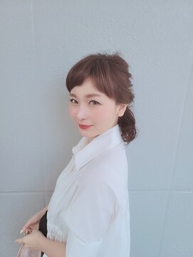 ミューズ 塩釜口店(MUSE) [MUSE塩釜口]アレンジハーフアップby高瀬