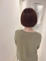 グランドライン(GRAND LINE)&nbsp;《GRANDLINE友田千栄》丸いシルエットが可愛いミニボブスタイル