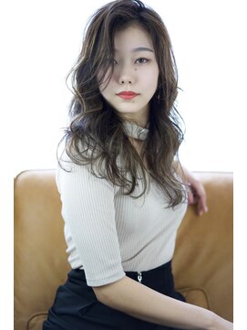 エイチヘアー(eichi hair) ロングレイヤー×ハイライト