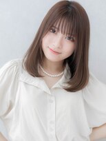 ローレン(LOREN)&nbsp;＊LOREN自由が丘＊透明感冬カラー/透けバング/小顔/結べるボブ