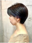 ショートインナーカラー