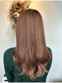 透明感とつやの融合ヘアカラー