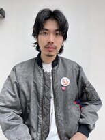 シイ(SIE)&nbsp;メンズミディアム×パーマ