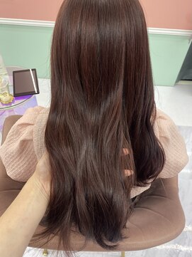 ガーランド(Girland) 【girland】ピンクラベンダー/韓国風/レイヤーカット