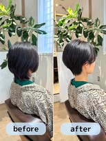 カミーノ(Camino) ハネるクセを無くしたショートヘア