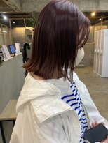 フリーラ 京都河原町三条店(freera)&nbsp;艶カラー◎葡萄color◎