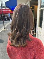 ヘアーエポック(hair epoque) ふんわりカールヘルシースタイルルーズヘアショコラアッシュ