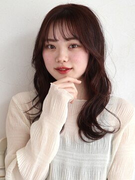 ベレッタ 楠葉店(veretta.) 担当 喜多朝也 20代30代40代 サンセットカラーゆるふわウェーブ