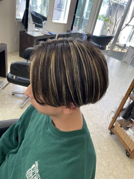 ブランシェ 西松山店 ハイライトカラー