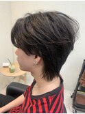 韓国風マッシュウルフ