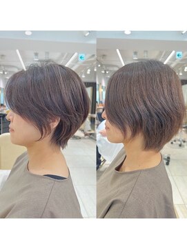 アンド ストーリーズ(&STORIES) 絶壁解消/大人可愛い/ひし形/小顔/30代40代◎ショートボブN