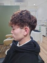 ブンカリヨウカン&nbsp;くせ毛風ウェットパーマ