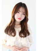 <miku>ブリーチなしダブルカラー柔らかく透けるシアーブラウン