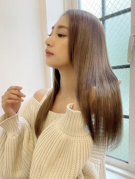 ログ キンシチョウ(L.O.G KINSHICHO) 髪質改善でサラツヤロングに♪ [髪質改善/レイヤー/錦糸町]