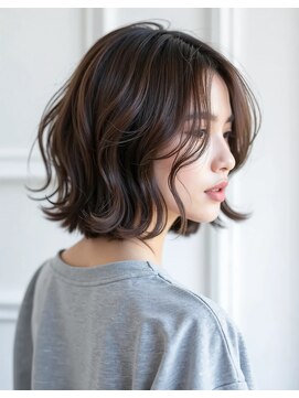 ペスカ 博多駅前店(pesca) ★20代30代40代/小顔似合わせカットショートレイヤーボブ031