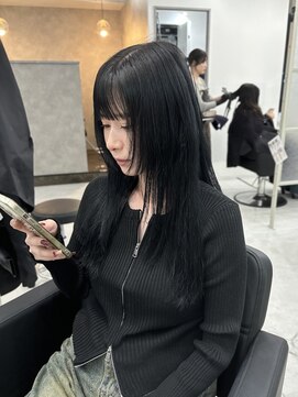 マーシュ 梅田(marshu) Y2K風レイヤーたっぷりなスタイル°○