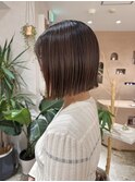 【 YUCCA 】大人可愛い20代30代40代 ボブ/切りっぱなし