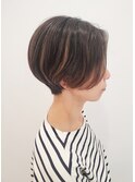 大人女性/くびれショート/ハンサムショート