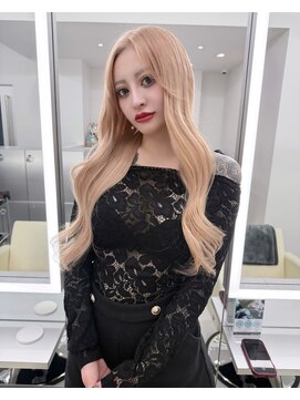 テイス 新宿(TACE) ミルクティーベージュ[メルティカラー/フェミニンロング/新宿]